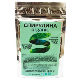 Спирулина Organic (водоросли, порошок) Русские корни 100 г